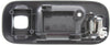 ODYSSEY 95-98/CR-V 97-01 REAR INTERIOR DOOR HANDLE LH, Chrome Lever+Deep Gray Housing, Plastic, w/ Lock Hole