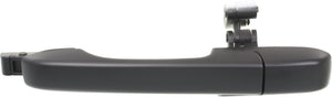 CR-V 02-06 REAR EXTERIOR DOOR HANDLE LH, Textured Black, Plastic