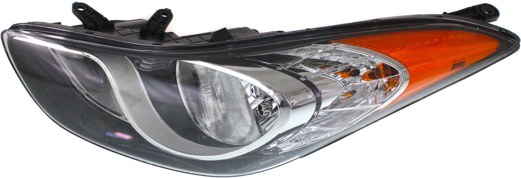 ELANTRA 11-13/ELANTRA COUPE 13-14 HEAD LAMP LH, Assembly, Halogen, (Coupe, w/o LED Position Light)/(Sedan, Korea Built Vehicle)