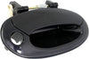 ELANTRA 99-00 FRONT EXTERIOR DOOR HANDLE RH, Smooth Black, Big Key Hole