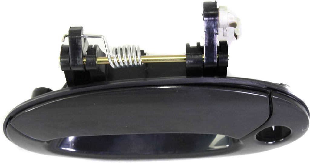 ELANTRA 99-00 FRONT EXTERIOR DOOR HANDLE LH, Smooth Black, Big Key Hole