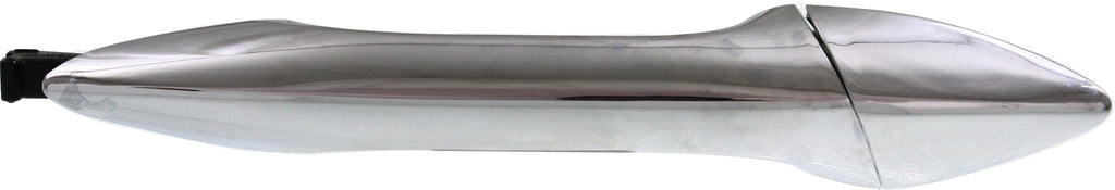 ELANTRA 11-16 REAR EXTERIOR DOOR HANDLE RH, Chrome, Handle+Cover, Plastic, Sedan
