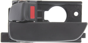 ACCENT 06-11 REAR INTERIOR DOOR HANDLE LH, Textured Black, Plastic, (Hatchback 06-06)/Sedan