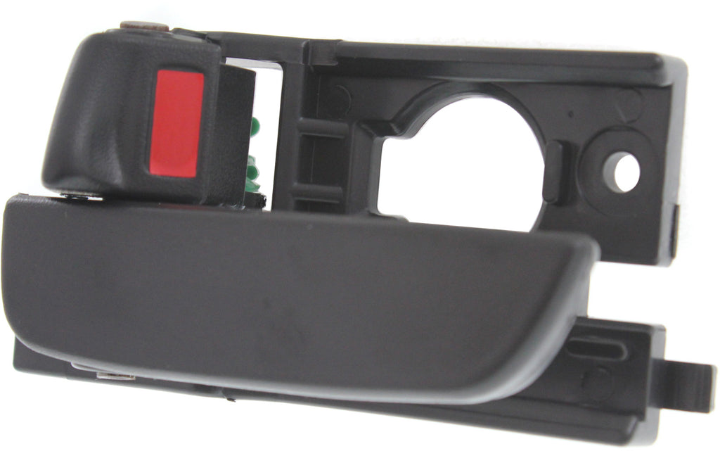 ACCENT 06-11 REAR INTERIOR DOOR HANDLE LH, Textured Black, Plastic, (Hatchback 06-06)/Sedan