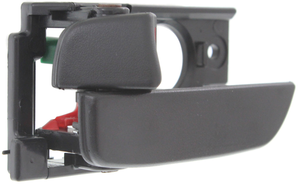 ACCENT 06-11 REAR INTERIOR DOOR HANDLE LH, Textured Black, Plastic, (Hatchback 06-06)/Sedan