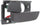 ACCENT 06-11 REAR INTERIOR DOOR HANDLE LH, Textured Black, Plastic, (Hatchback 06-06)/Sedan