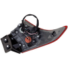 ELANTRA GT 13-13 TAIL LAMP LH, Outer, Assembly, Halogen, Bulb Type, To 9-6-12
