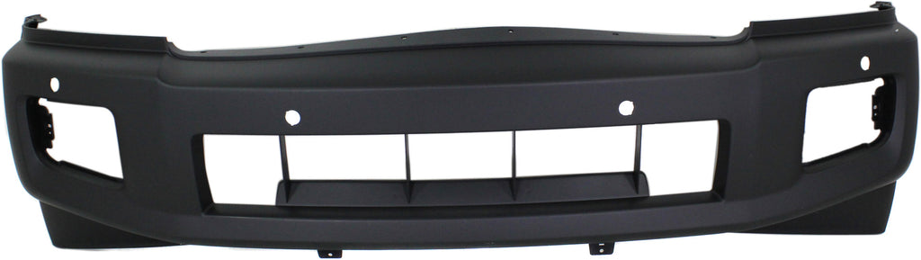 QX56 04-10 FRONT BUMPER COVER, Primed, w/ Distance Sensors