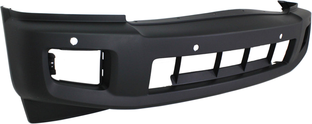 QX56 04-10 FRONT BUMPER COVER, Primed, w/ Distance Sensors