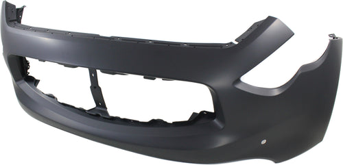 FX35/FX50 09-11 FRONT BUMPER COVER, Primed, w/ Navigation System