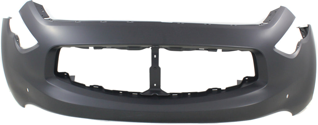FX35/FX50 09-11 FRONT BUMPER COVER, Primed, w/ Navigation System