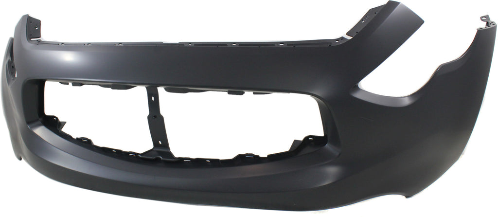 FX35 09-11 FRONT BUMPER COVER, Primed, w/o Navivation System