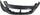 FX35 09-11 FRONT BUMPER COVER, Primed, w/o Navivation System