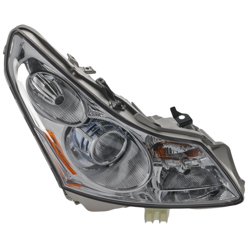 G35 07-08 HEAD LAMP RH, Assembly, HID, w/ HID Kit, w/o Technology Package, Sedan - CAPA