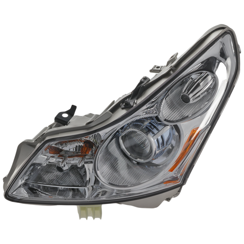 G35 07-08 HEAD LAMP LH, Assembly HID, w/ HID Kit w/o Technology Package, Sedan - CAPA