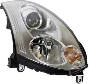 G35 06-07 HEAD LAMP RH, Assembly, HID, w/ HID Kit, Coupe