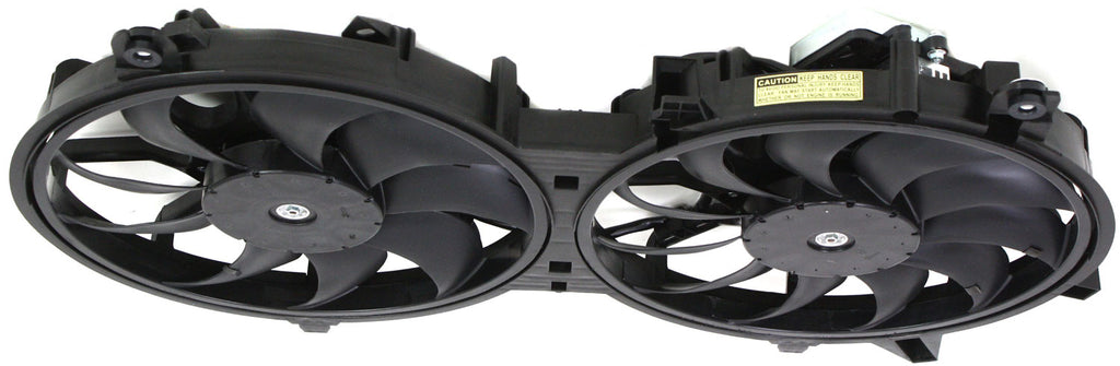 370Z 09-20/Q60 14-15 RADIATOR FAN ASSEMBLY, With Controller; (A/T 370Z 09-11) / (M/T G37/Q60), w/ Control module