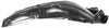 EX35 08-12/QX50 14-17 FRONT FENDER LINER LH, Rear Section