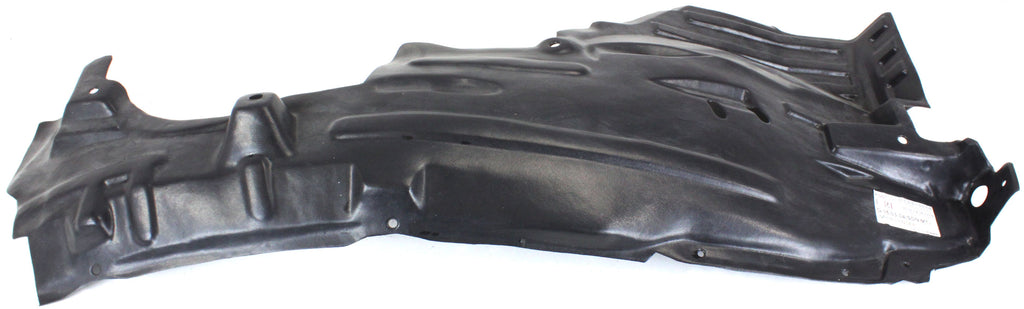 G35 03-04 FRONT FENDER LINER LH, Rear Section, Standard Transmission, 4-Door, Sedan
