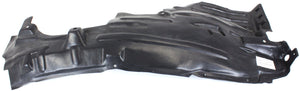 G35 03-04 FRONT FENDER LINER LH, Rear Section, Standard Transmission, 4-Door, Sedan