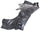 G35 03-04 FRONT FENDER LINER LH, Rear Section, Standard Transmission, 4-Door, Sedan
