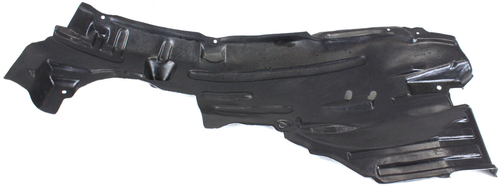 G35 03-04 FRONT FENDER LINER LH, Rear Section, Standard Transmission, 4-Door, Sedan