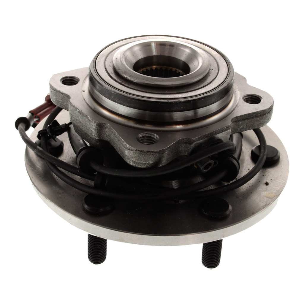 QX56 04-10/ARMADA 05-12 REAR HUB ASSEMBLY RH=LH, 6 Studs, 6 in. x 5.5 in. Bolt Pattern, 4-Bolt Square Flange, w/ ABS
