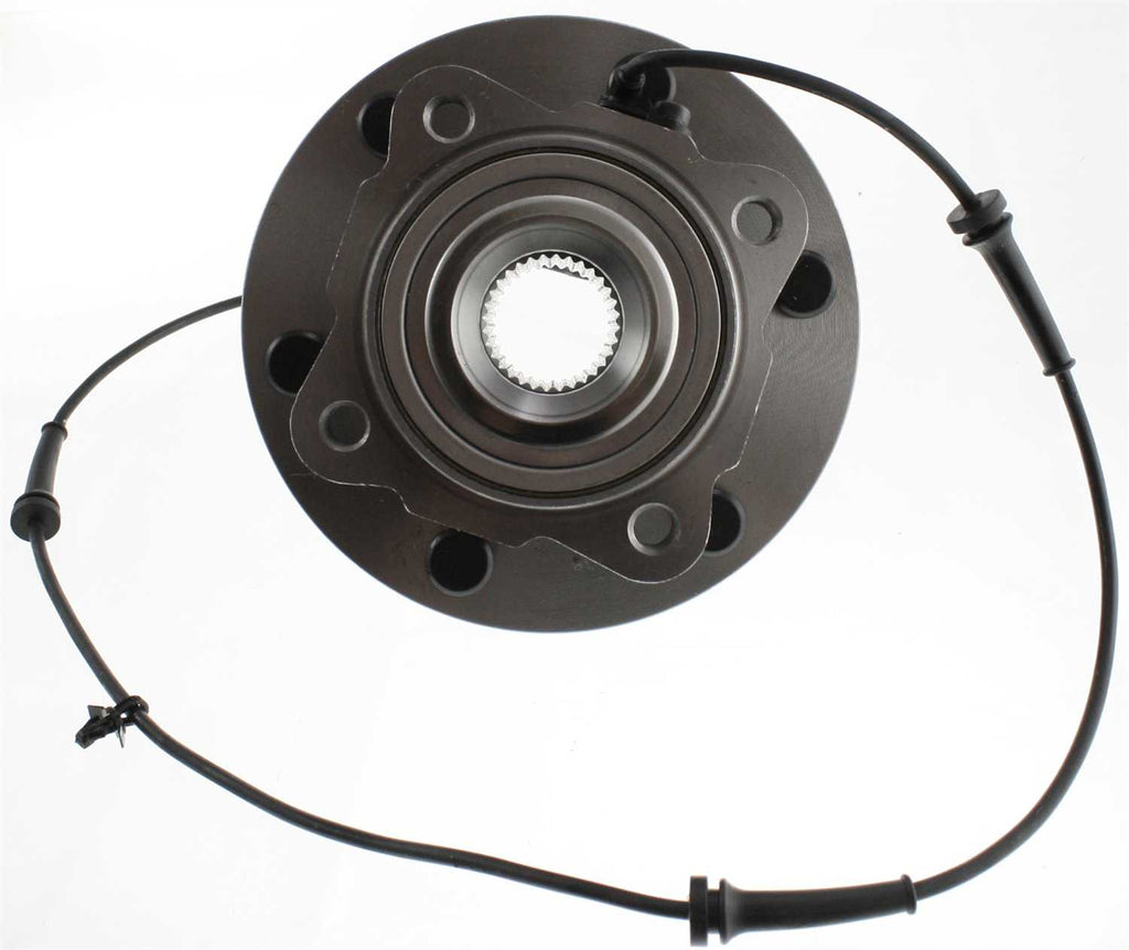 QX56 04-10/ARMADA 05-12 REAR HUB ASSEMBLY RH=LH, 6 Studs, 6 in. x 5.5 in. Bolt Pattern, 4-Bolt Square Flange, w/ ABS
