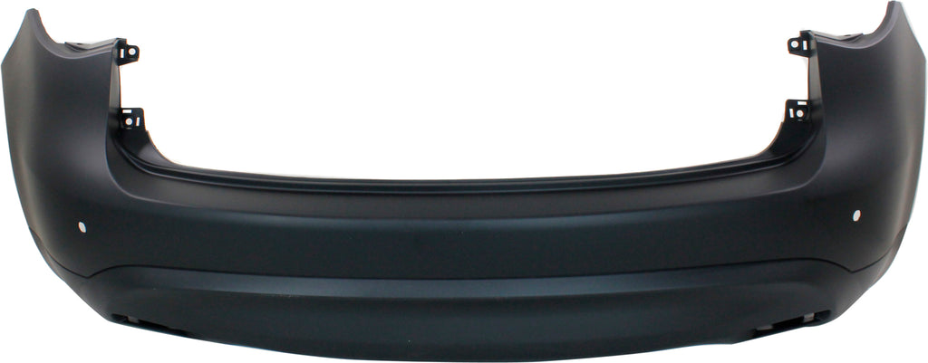 FX35/FX37 09-13/QX70 14-17 REAR BUMPER COVER, Primed, w/ Premium Pkg, w/ Parking Aid Sensor Holes