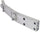 G37 08-13/Q60 14-15 REAR REINFORCEMENT, Impact Bar, Aluminum, (G37 11-13, w/o Premium Pkg), (Q60, w/o Parking Aid Sensor Holes), Coupe