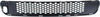 GRAND CHEROKEE 12-12 FRONT BUMPER GRILLE, Center, w/o Adaptive Cruise Control, w/o HLW, SRT-8 Model