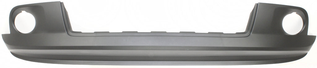 GRAND CHEROKEE 08-10 FRONT LOWER VALANCE, Air Dam, Textured, w/o Molding Hole, Laredo Model - CAPA