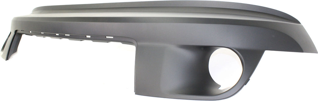 GRAND CHEROKEE 08-10 FRONT LOWER VALANCE, Air Dam, Primed, w/ Molding Hole, Overland/North Edition Models