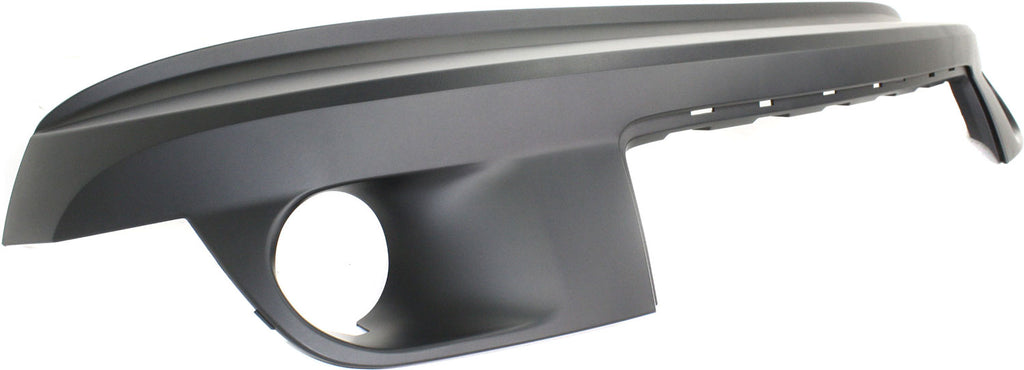 GRAND CHEROKEE 08-10 FRONT LOWER VALANCE, Air Dam, Primed, w/ Molding Hole, Overland/North Edition Models