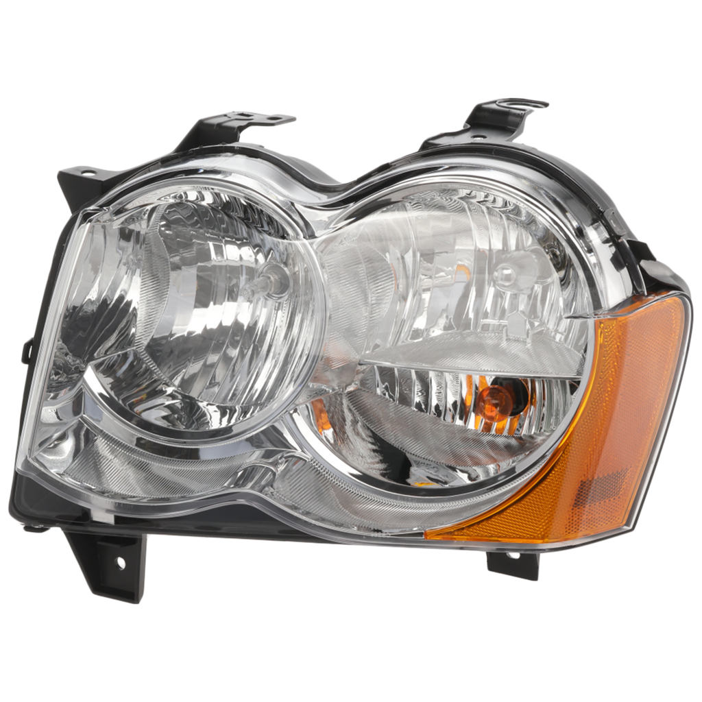 GRAND CHEROKEE 08-10 HEAD LAMP LH, Assembly, Halogen - CAPA