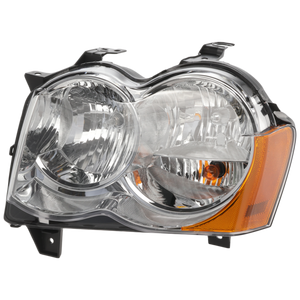 GRAND CHEROKEE 08-10 HEAD LAMP LH, Assembly, Halogen - CAPA
