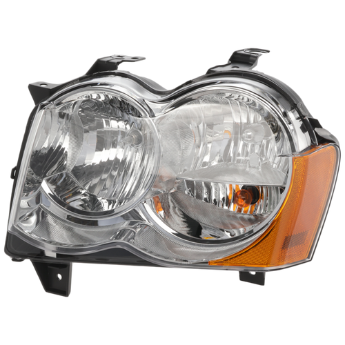 GRAND CHEROKEE 08-10 HEAD LAMP LH, Assembly, Halogen - CAPA