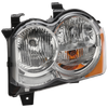 GRAND CHEROKEE 08-10 HEAD LAMP LH, Assembly, Halogen - CAPA