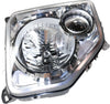 LIBERTY 08-12 HEAD LAMP RH, Assembly, Halogen, Chrome Interior, w/o Fog Light, Round Bulb Shield - CAPA