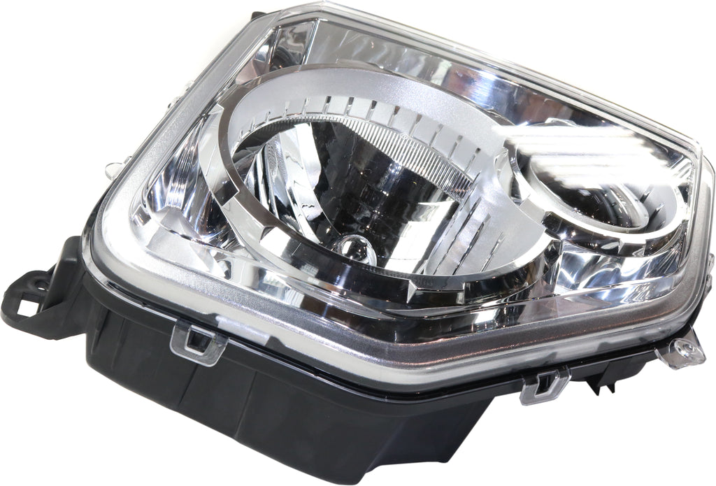 LIBERTY 08-12 HEAD LAMP RH, Assembly, Halogen, Chrome Interior, w/o Fog Light, Round Bulb Shield - CAPA