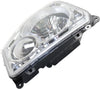LIBERTY 08-12 HEAD LAMP RH, Assembly, Halogen, Chrome Interior, w/o Fog Light, Round Bulb Shield - CAPA