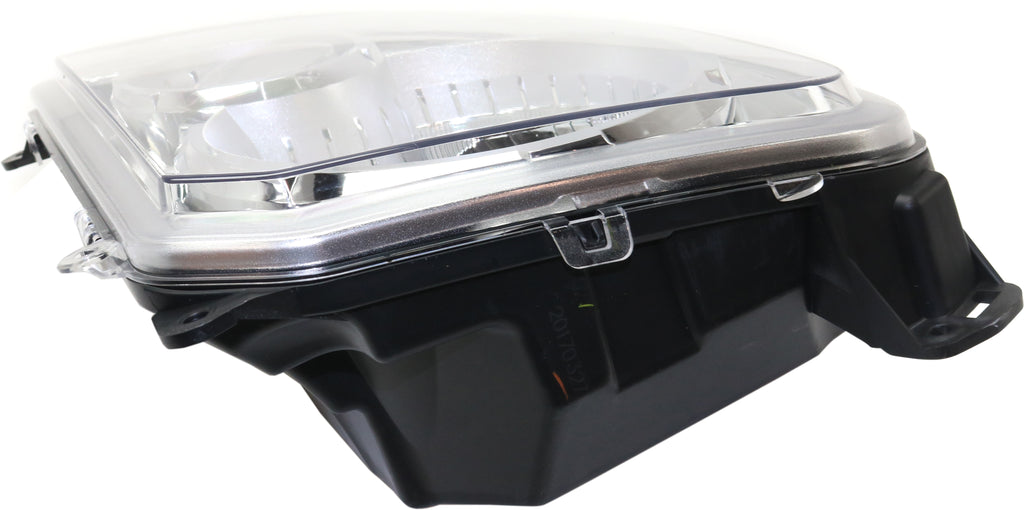 LIBERTY 08-12 HEAD LAMP RH, Assembly, Halogen, Chrome Interior, w/o Fog Light, Round Bulb Shield - CAPA