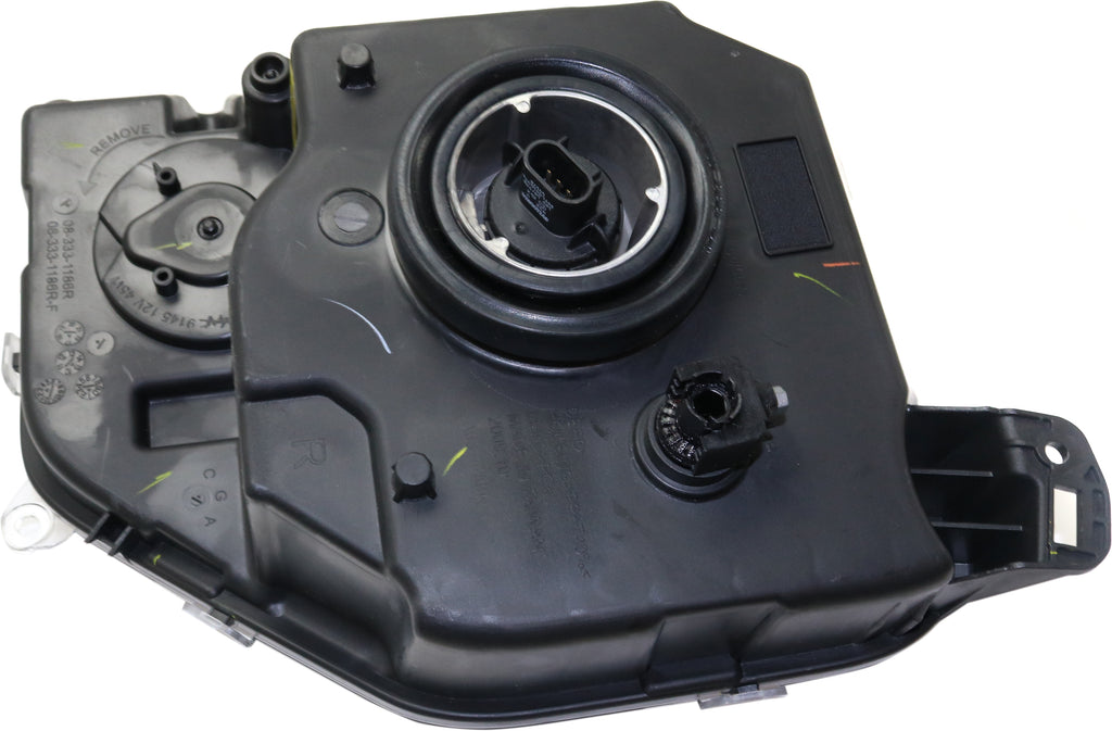 LIBERTY 08-12 HEAD LAMP RH, Assembly, Halogen, Chrome Interior, w/o Fog Light, Round Bulb Shield - CAPA