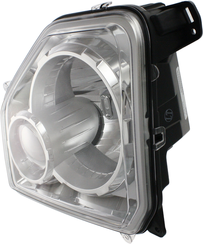 Head Lamp Right Passenger Side For 2008-2012 Jeep Liberty Assembly Halogen Chrome Interior Replacement REPJ100111