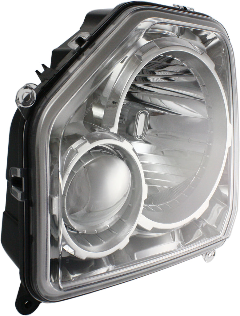 Head Lamp Right Passenger Side For 2008-2012 Jeep Liberty Assembly Halogen Chrome Interior Replacement REPJ100111