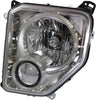 LIBERTY 08-12 HEAD LAMP LH, Assembly, Halogen, Chrome Interior, w/o Fog Light, Round Bulb Shield - CAPA