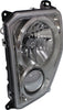 LIBERTY 08-12 HEAD LAMP LH, Assembly, Halogen, Chrome Interior, w/o Fog Light, Round Bulb Shield - CAPA