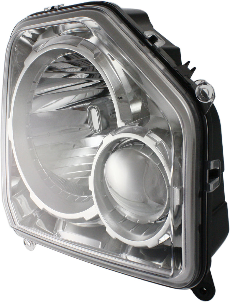 Head Lamp Left Driver Side For 2008-2012 Jeep Liberty Assembly Halogen Chrome Interior Replacement REPJ100112