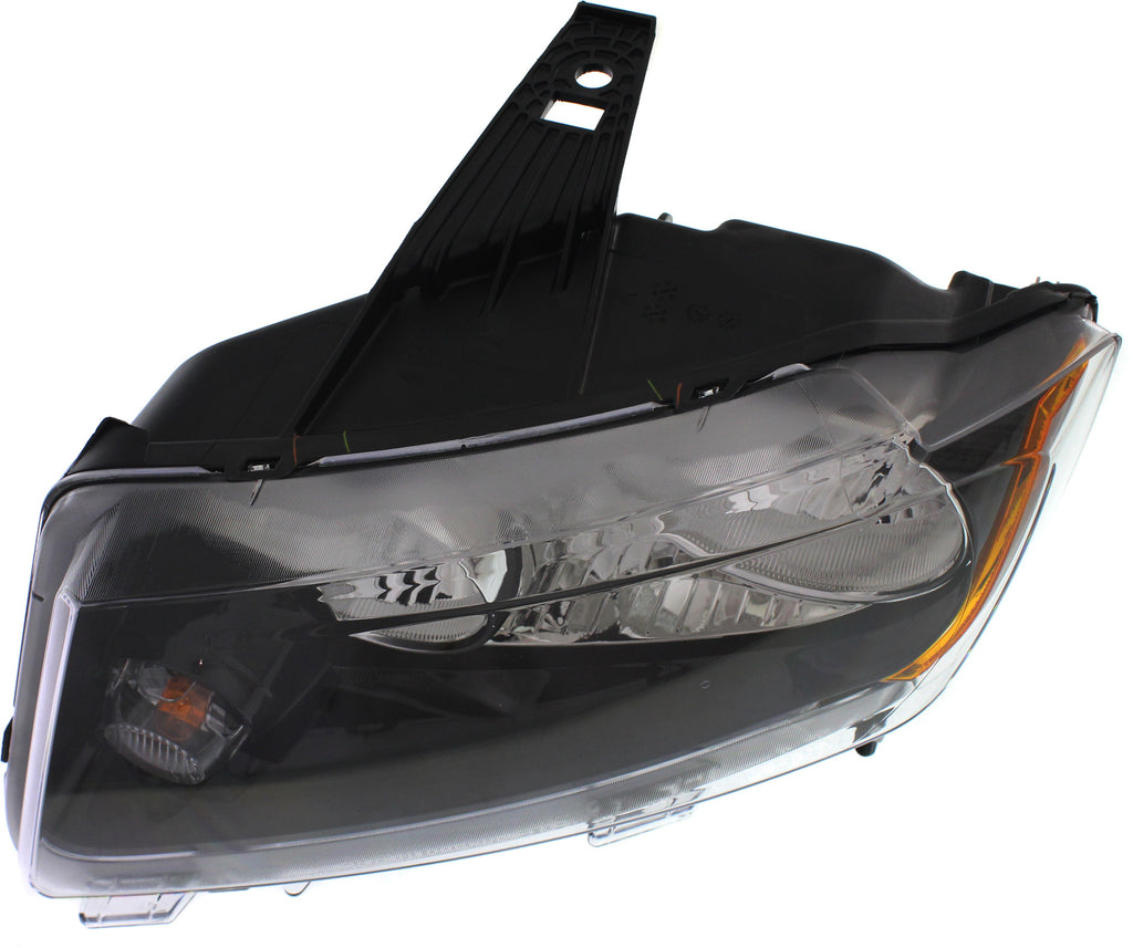 COMPASS 13-17 HEAD LAMP LH, Assembly, Standard Type, (13-13, w/ Black Trim) - CAPA