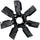 CHEROKEE 94-00 RADIATOR FAN BLADE, 4 Cyl